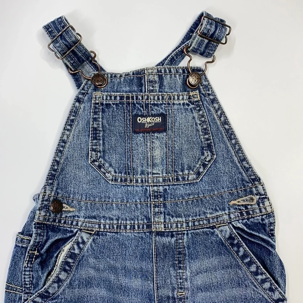 OshKosh B'gosh Denim Overalls 24M